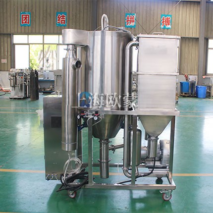 小型的壓力式噴霧干燥機(jī)設(shè)計(jì)緊湊，無(wú)需附屬設(shè)備